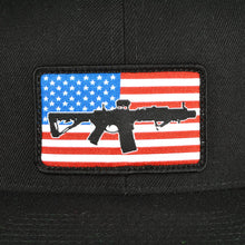 Load image into Gallery viewer, AR Flag Logo Flat Bill Cap
