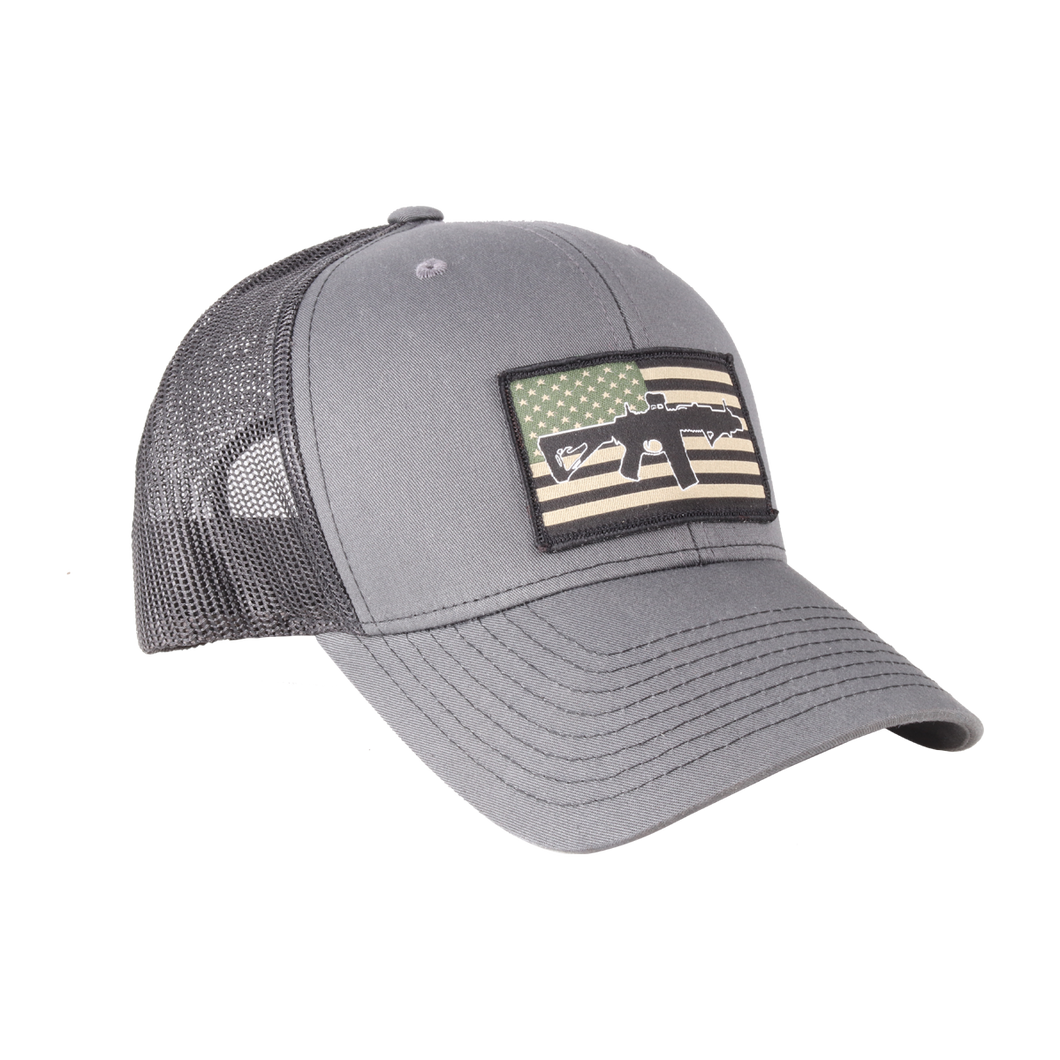 AR Flag Patch Trucker Hat